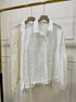 Women Summer Embroidered Cotton Shirts